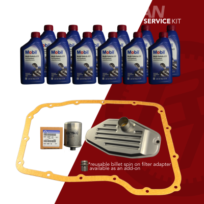 Service Kit For All Years Of 68RFE's With Aftermarket Deep Pan.