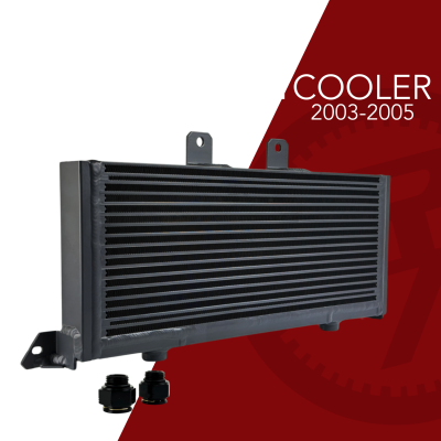 FLUIDYNE HEAVY DUTY TRANSMISSION COOLER - 03-05 LB7/LLY DURAMAX