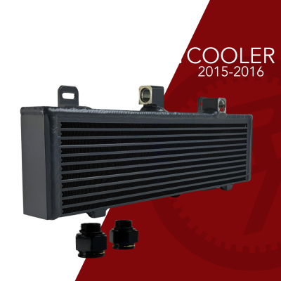 FLUIDYNE HEAVY DUTY TRANSMISSION COOLER - 15-16 LML DURAMAX