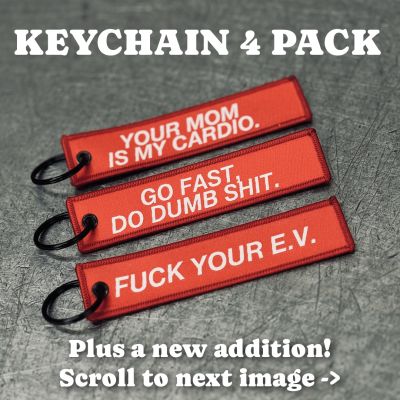 KEYCHAIN 4 PACK