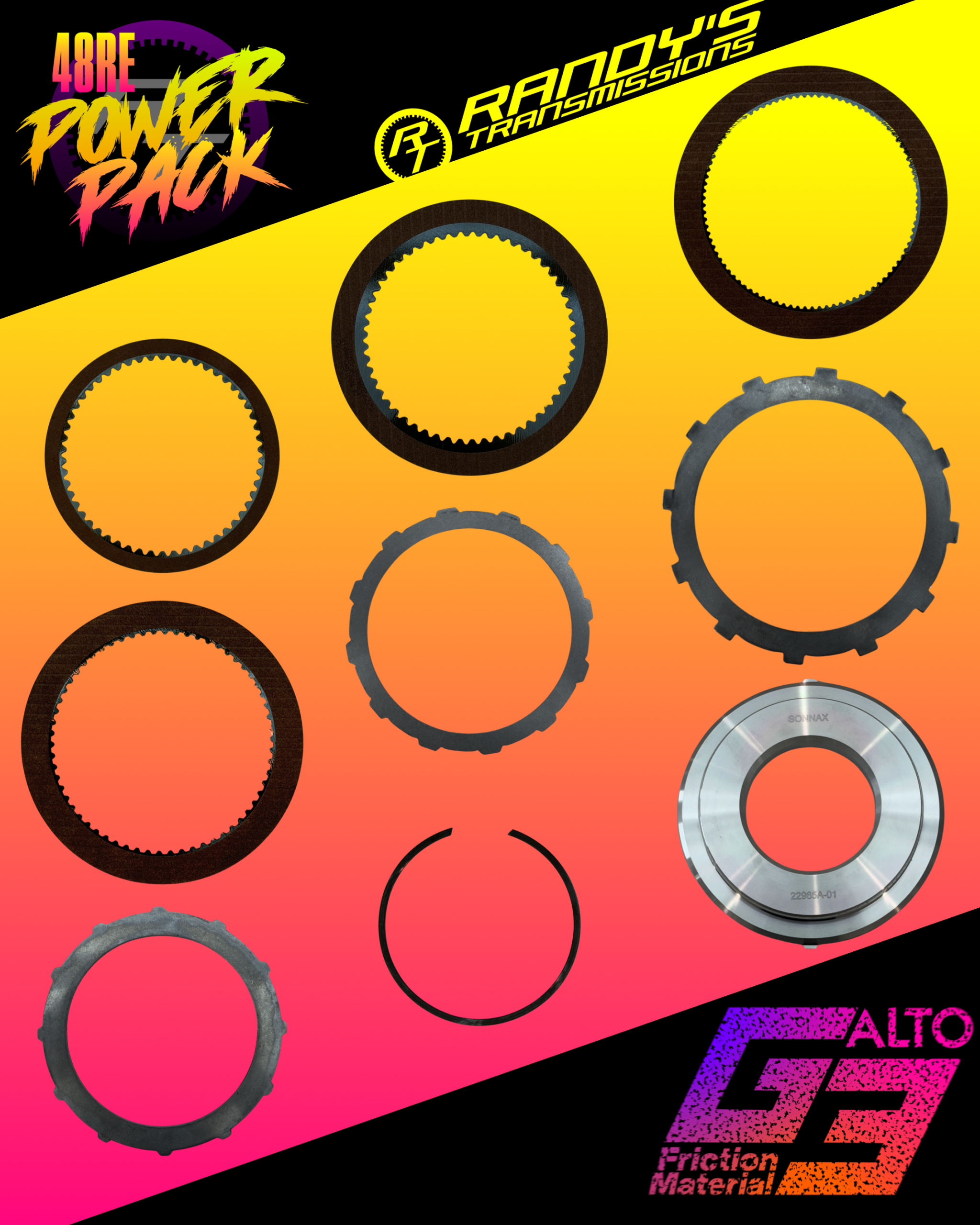 ALTO G3 48RE TRANSMISSION POWER PACK