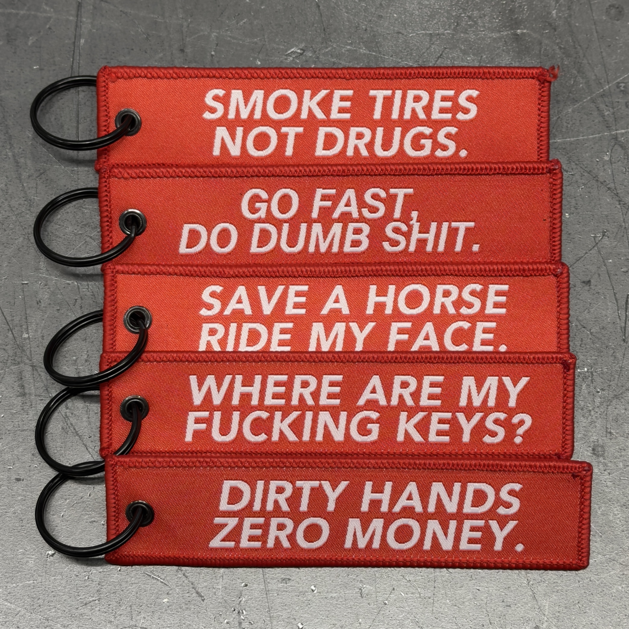 KEYCHAIN 5 PACK