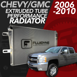 2006-2010 Chevy GMC 2500 3500 6.6L Duramax 5 Row Extruded Tube Aluminum Radiator
