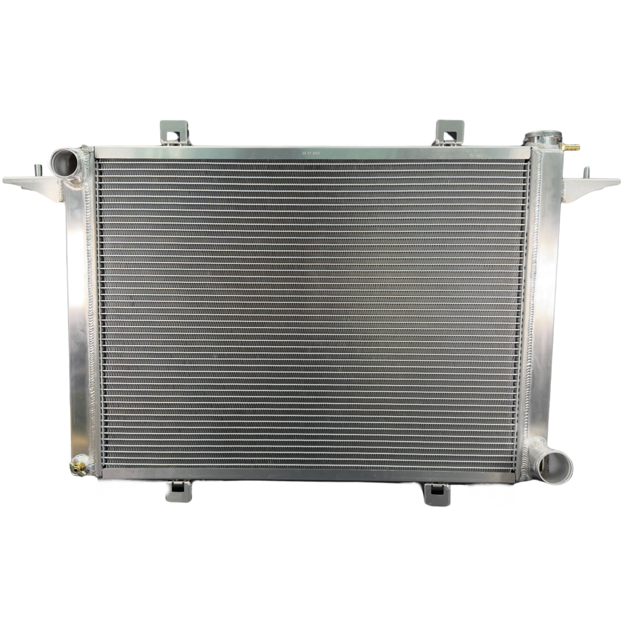 1991–1993 Dodge Ram 5.9L First Gen Cummins High Performance Aluminum Radiator — 68mm Four-Row Extruded Tube Core