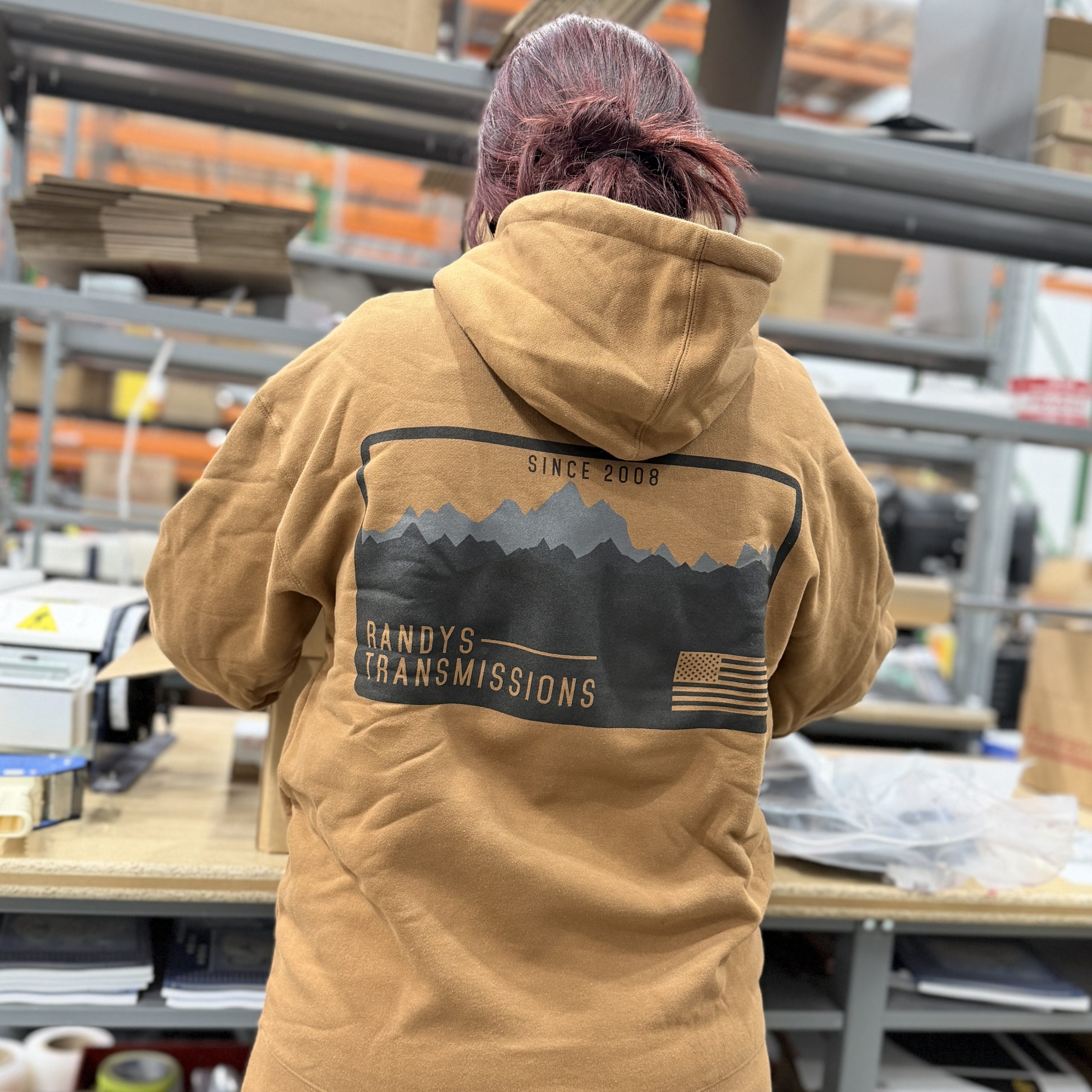 BROWN MOUNTAIN RANGE HOODIE